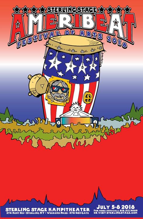 Sterling Stage Ameribeat Festival of Arts July 5 - 8, 2018