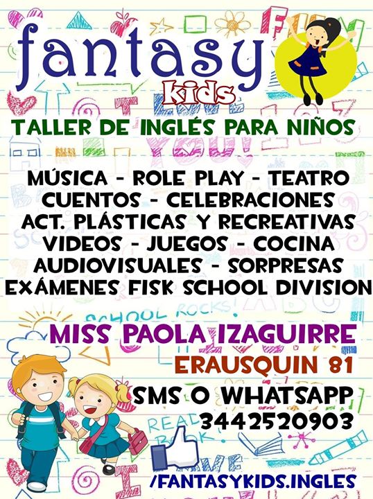 Fantasy Kids - Taller de Inglés para Niños